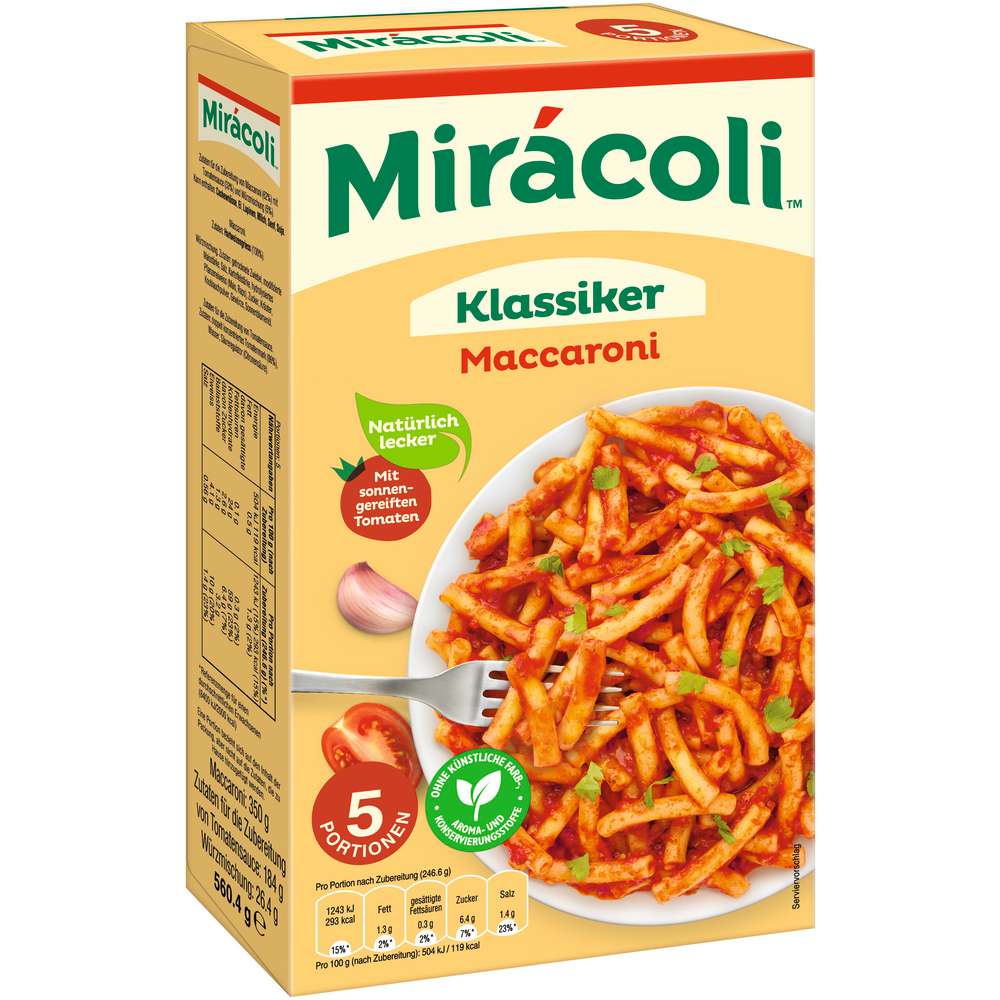Produktabbildung Miracoli Spaghetti in Tomatensoße