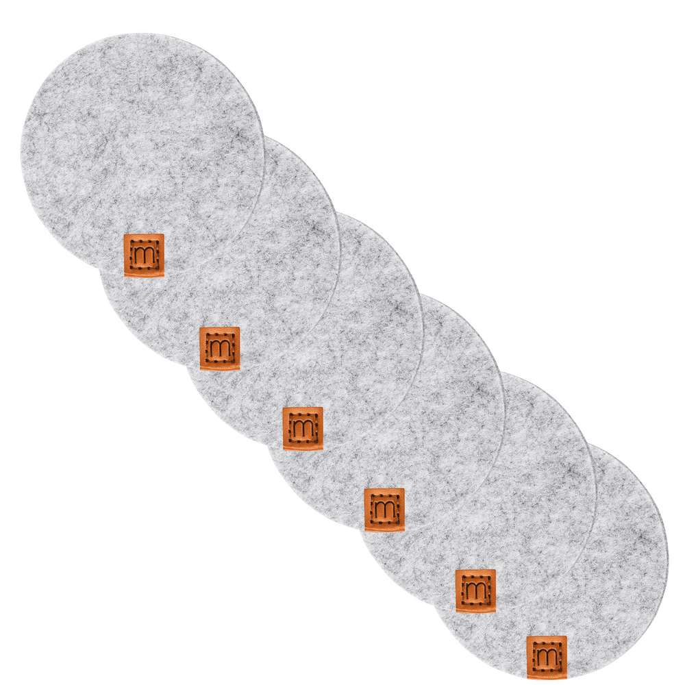 Produktabbildung miqio Glasuntersetzer Filz
