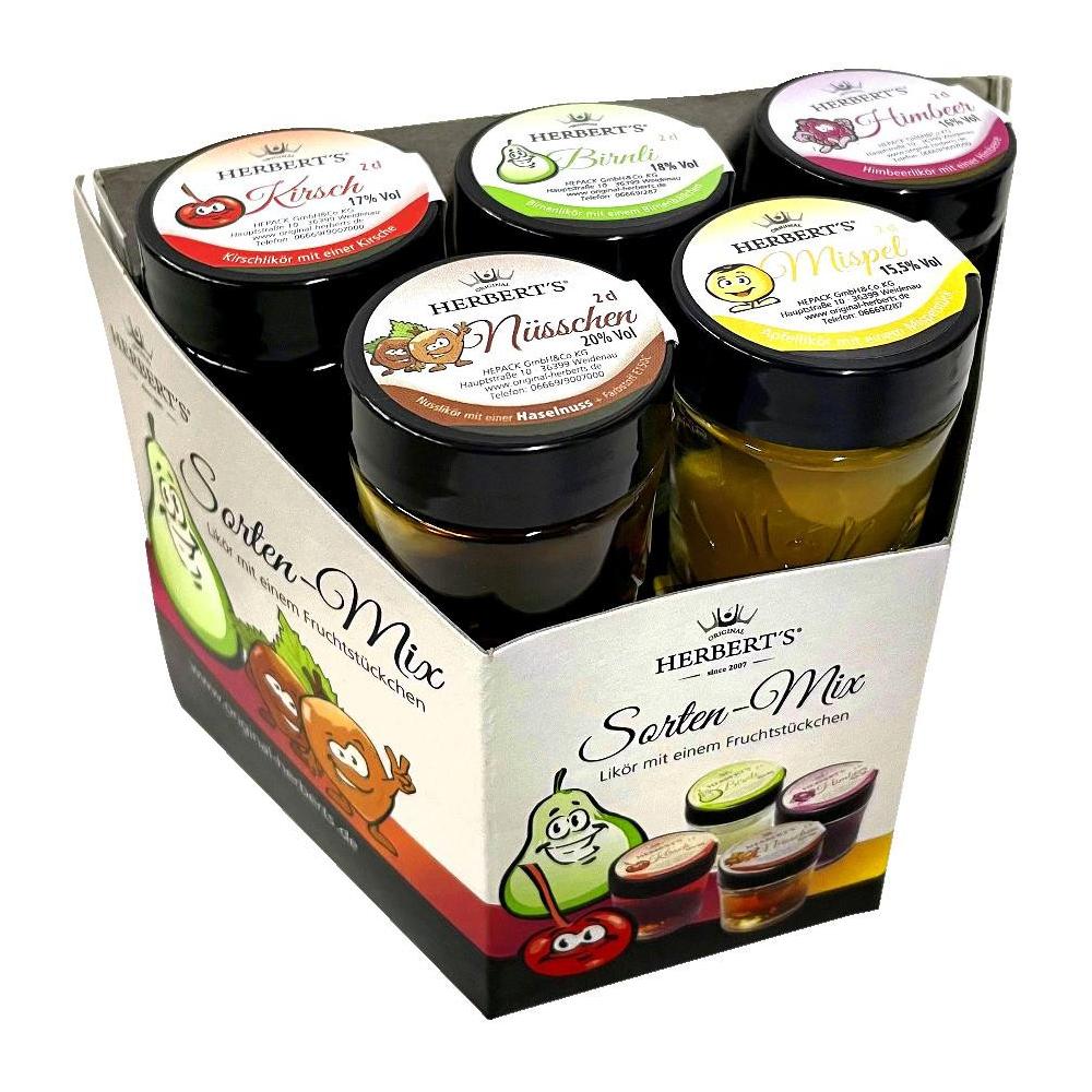 Produktabbildung keine Marke Herbert’s Likör, je 10 x 0,02 l