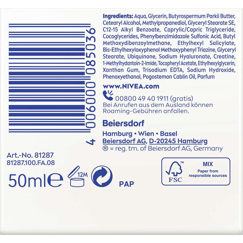 Produktabbildung Nivea Tagespflege Q10 Power Anti-Falten LSF 15