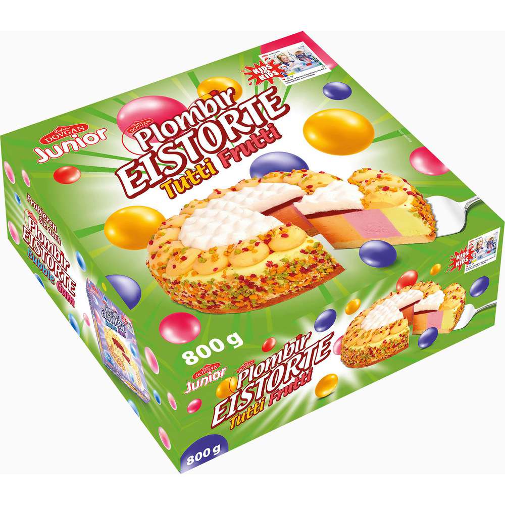 Produktabbildung Plombir Eistorte Tutti Frutti
