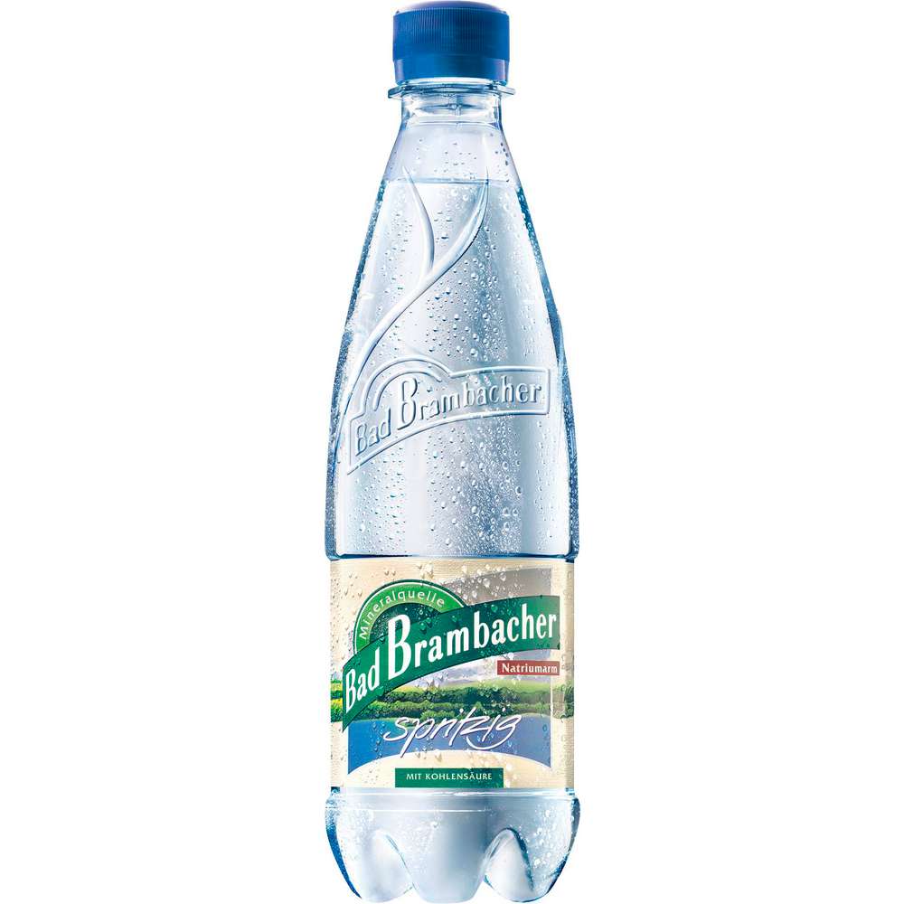 Produktabbildung Bad Brambacher Mineralwasser, spritzig 