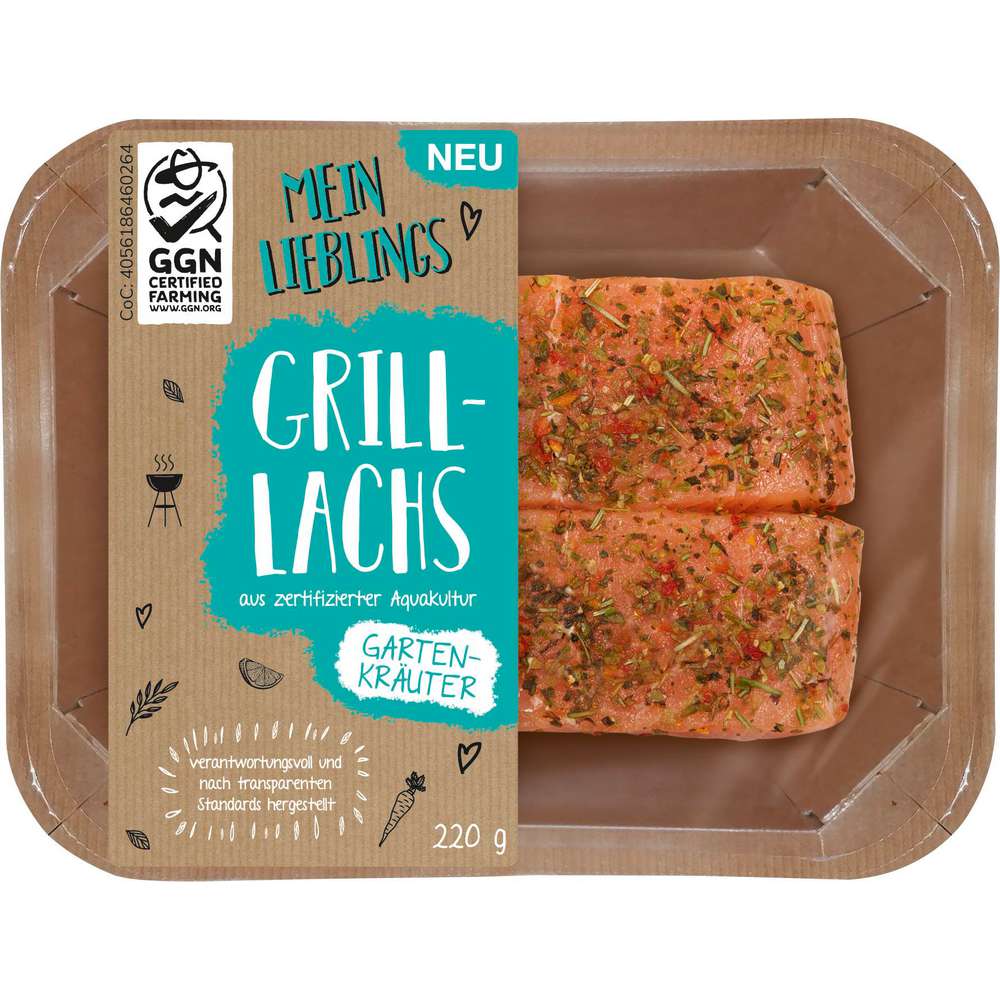 Produktabbildung Meine Lieblings Grill-Lachs, Gartenkräuter