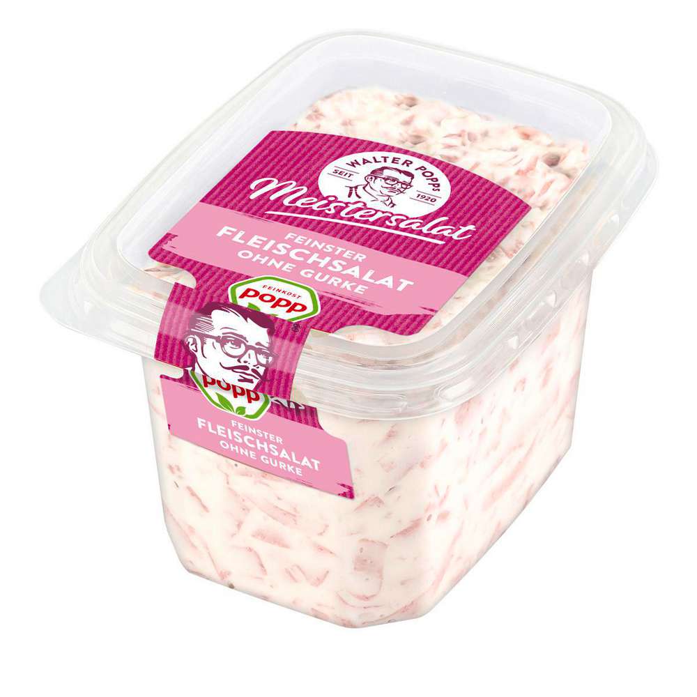 Produktabbildung Popp Fleischsalat ohne Gurke