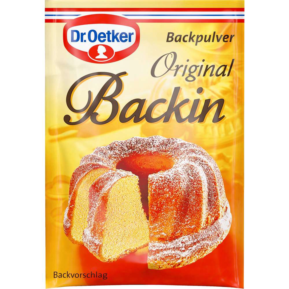 Produktabbildung Dr. Oetker Backpulver Backin