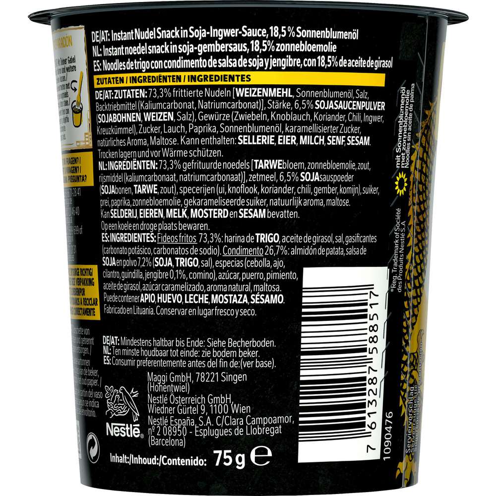 Produktabbildung Maggi Magic Asia Saucy Noodles, Asia Classic