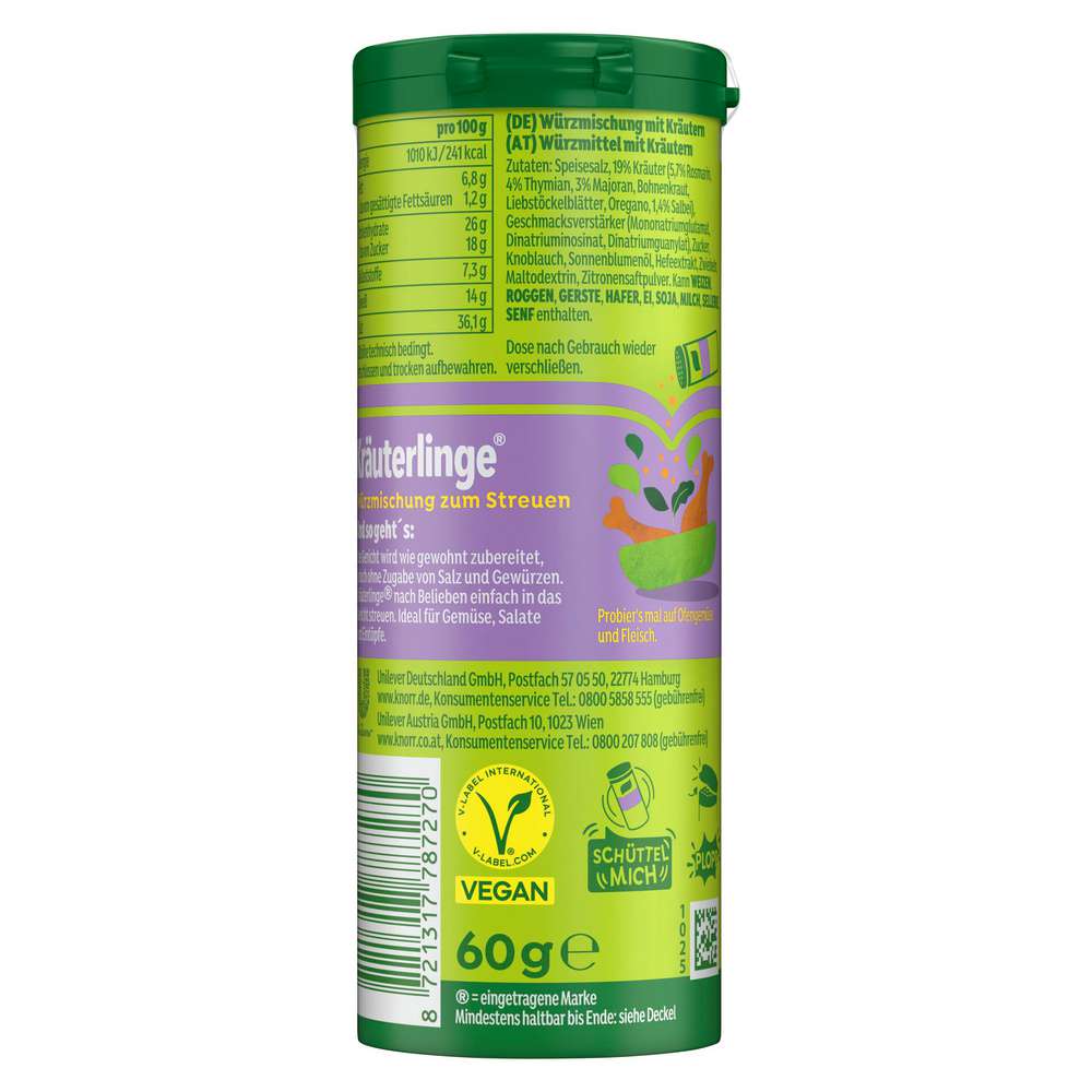 Produktabbildung Knorr Würzmischung, Kräuterlinge Provence