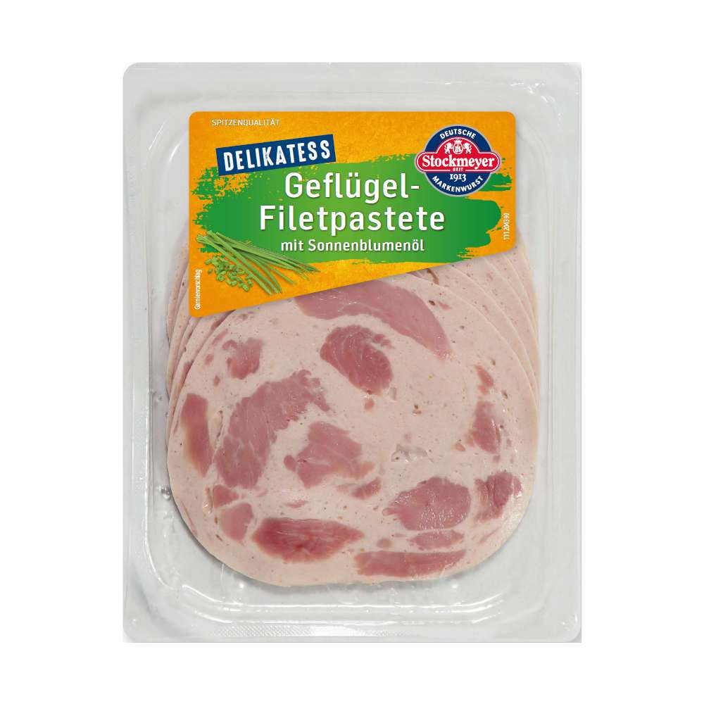 Produktabbildung Stockmeyer Geflügel-Filetpastete