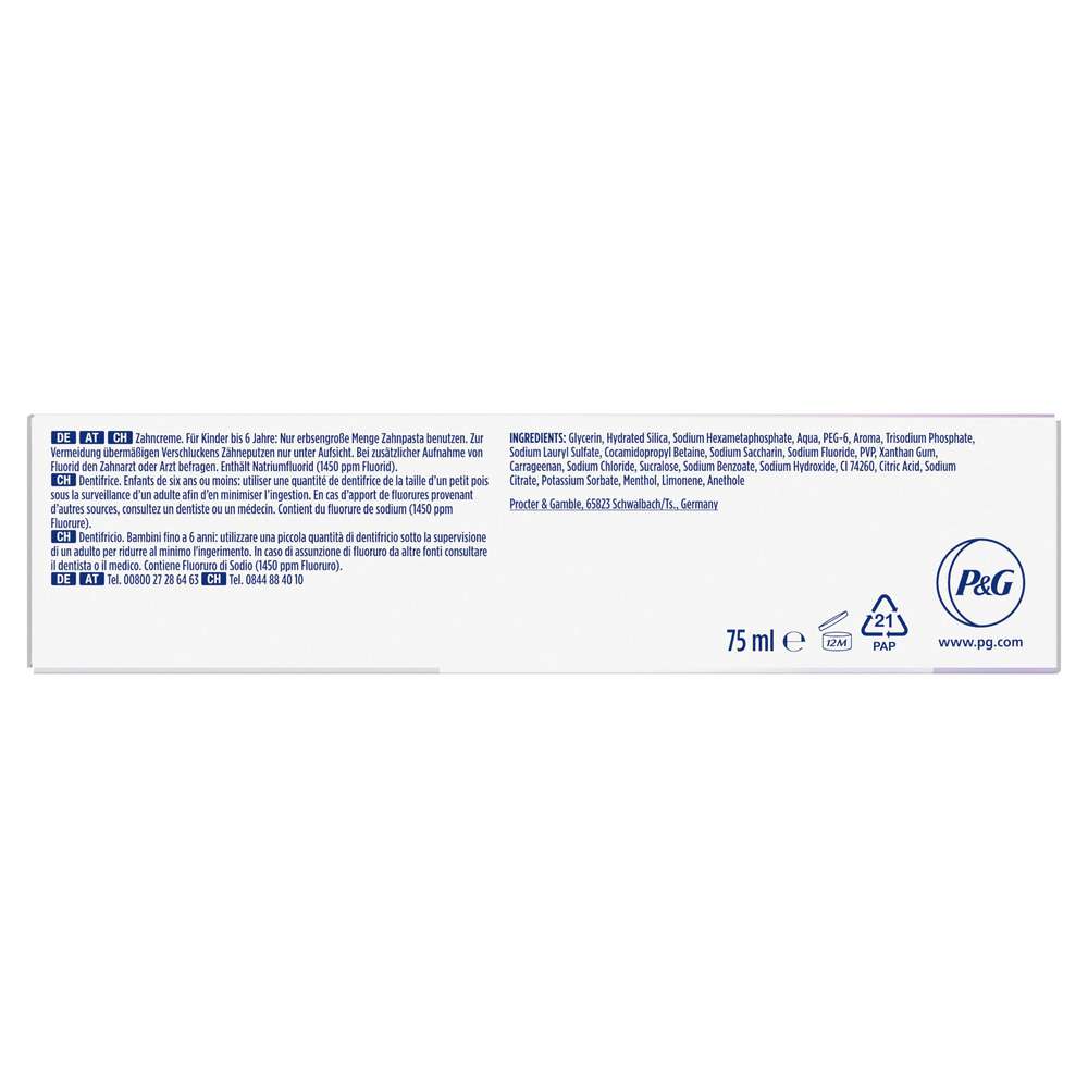 Produktabbildung Oral-B Zahncreme 3D White Express, Glänzendes Weiss