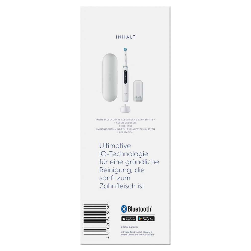 Produktabbildung Oral-B Elektrische Zahnbürste iO5, Quite White