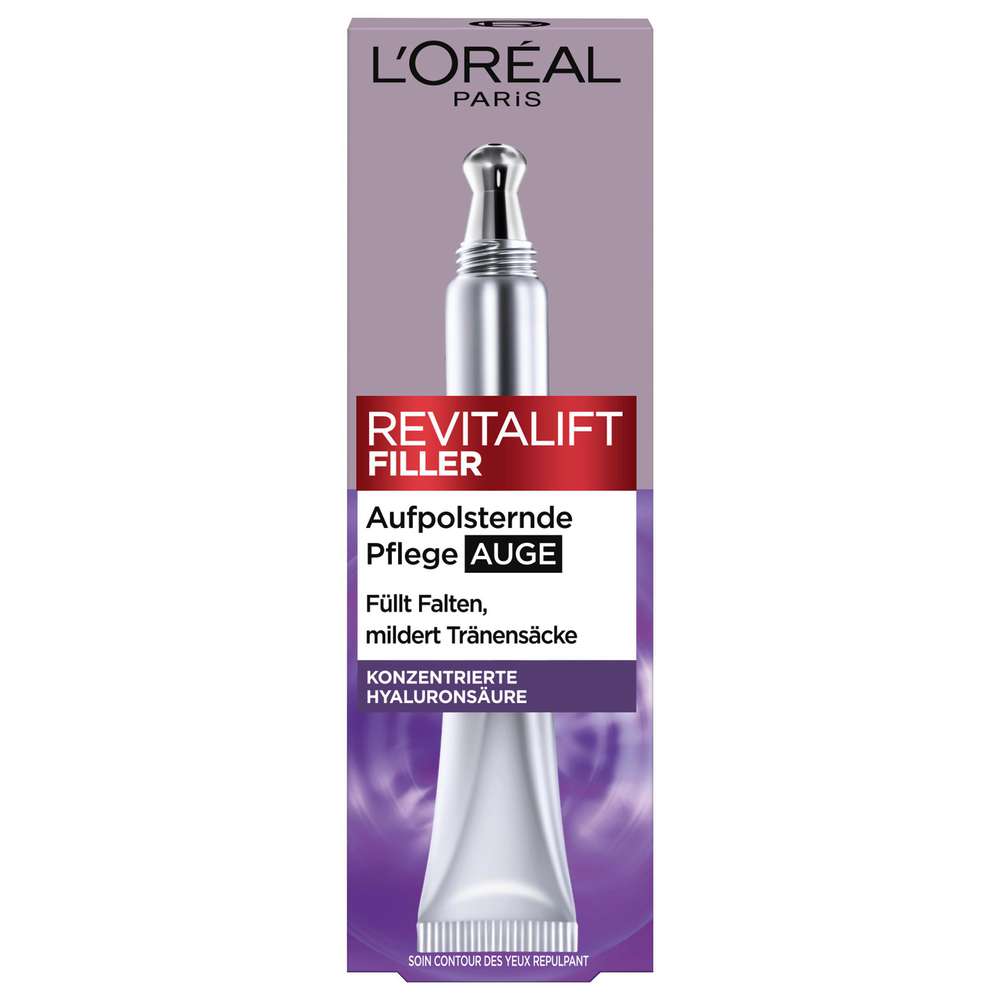 Produktabbildung L'Oreal Paris Revitalift Filler Aufpolsternde Augenpflege