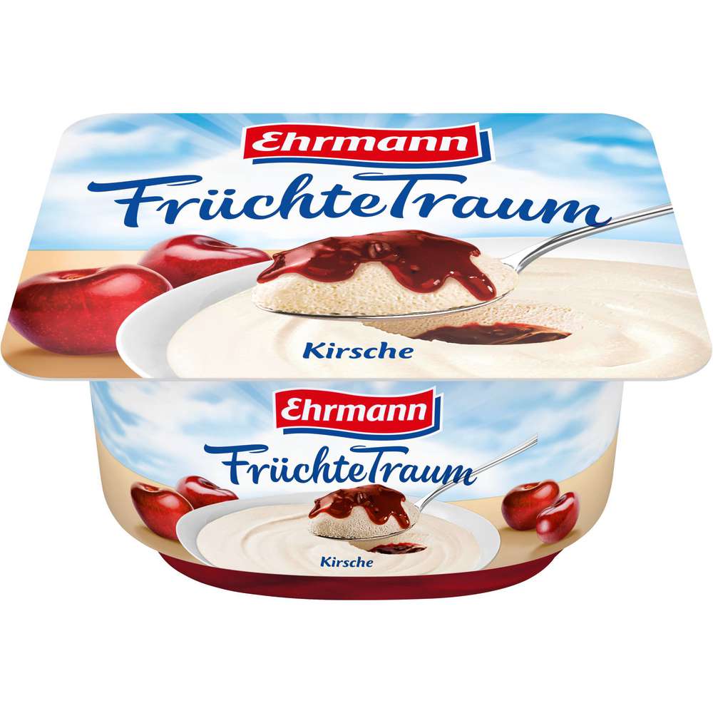 Produktabbildung Ehrmann Fruchtquark Früchtetraum, Kirsche