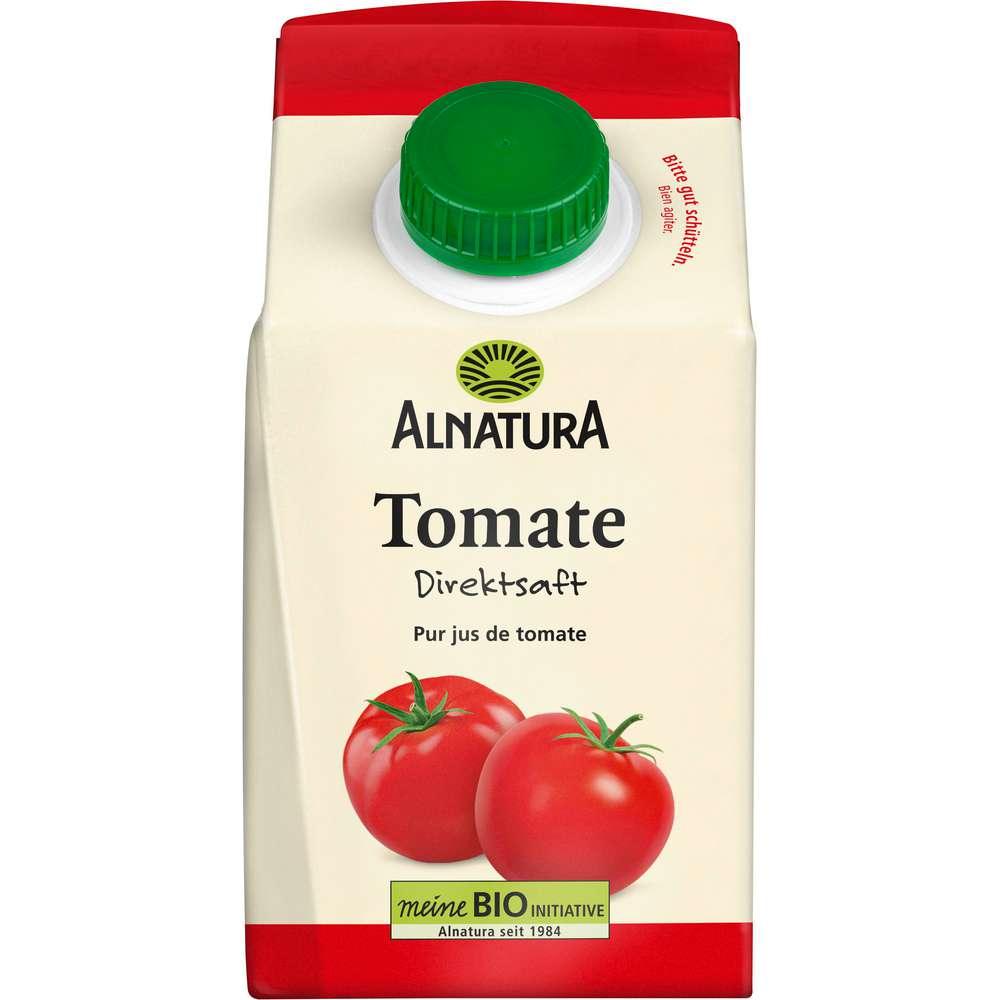 Produktabbildung Alnatura Gemüsesaft, Tomatensaft mit Meersalz