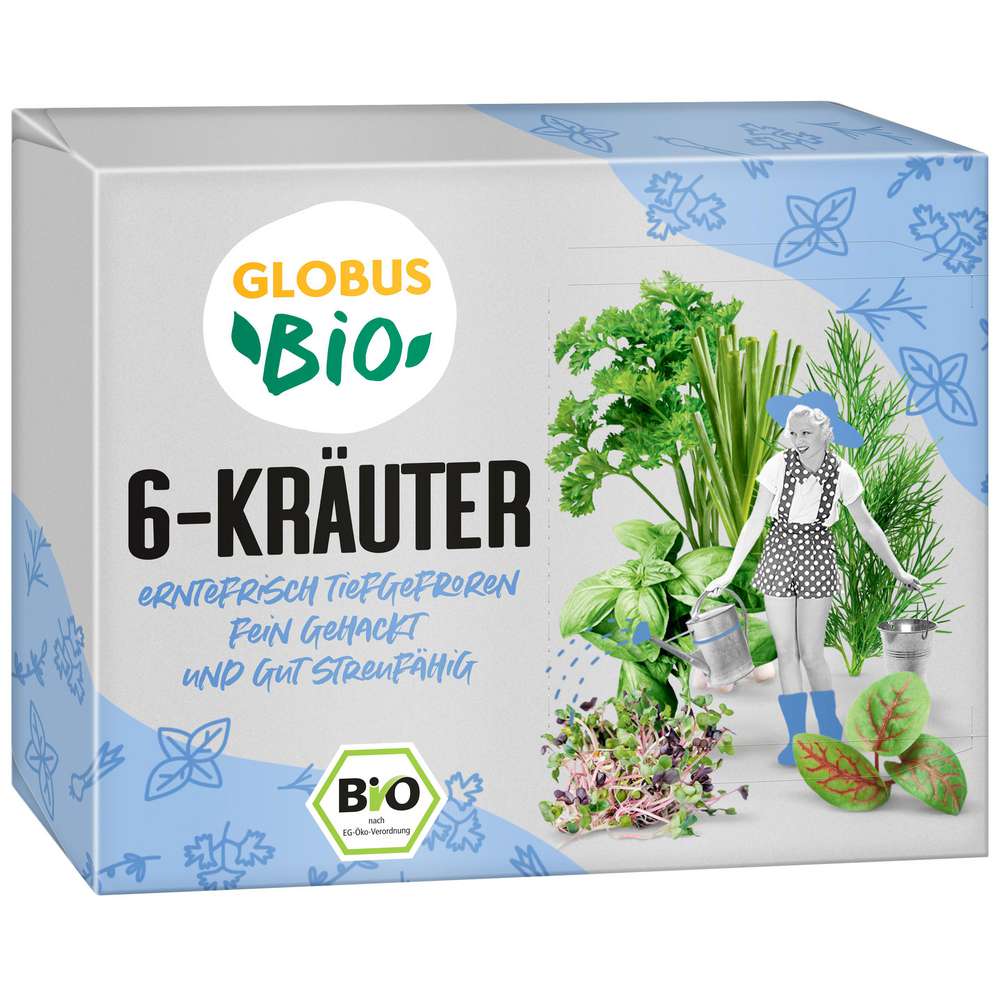 Produktabbildung GLOBUS Bio Bio 6-Kräutermischung, tiefgefroren