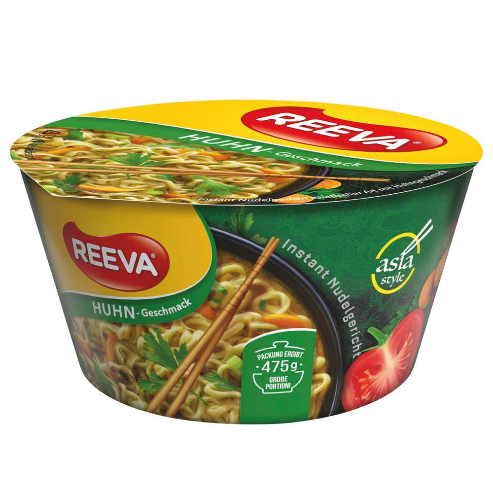 Produktabbildung Reeva  Instant Nudeln mit Huhngeschmack