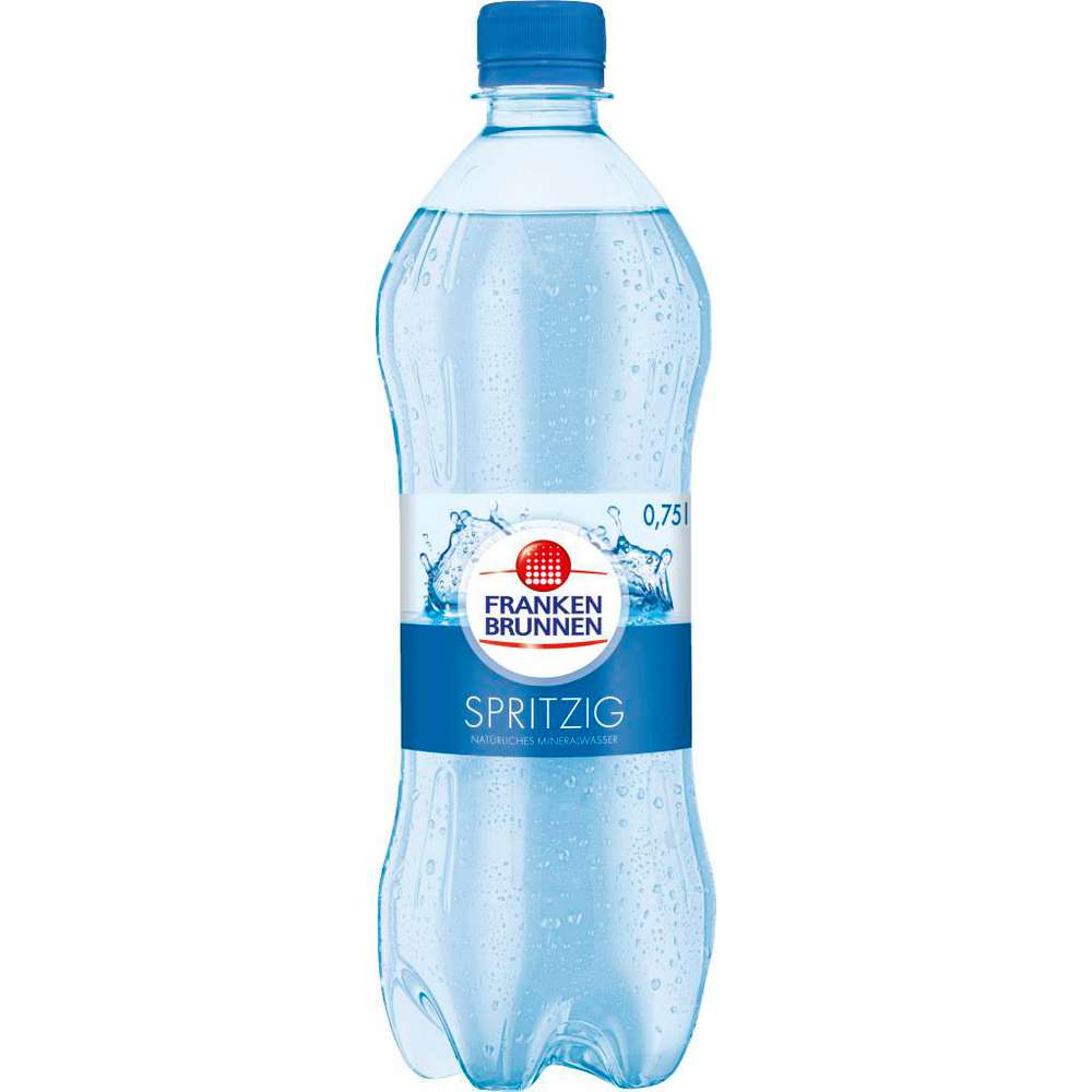 Produktabbildung Franken Brunnen Mineralwasser, Spritzig