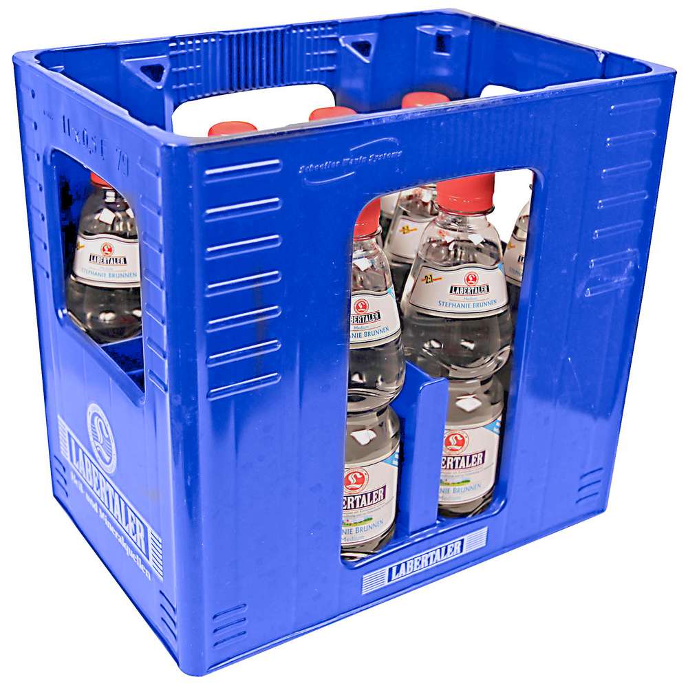 Produktabbildung Labertaler Stephanie Brunnen Mineralwasser, Medium (11x 0,500 Liter)