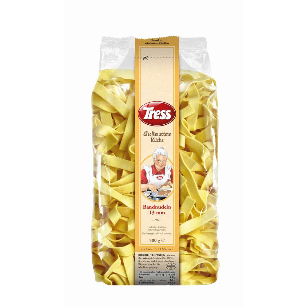 Produktabbildung Tress Bandnudeln, Großmutters Küche