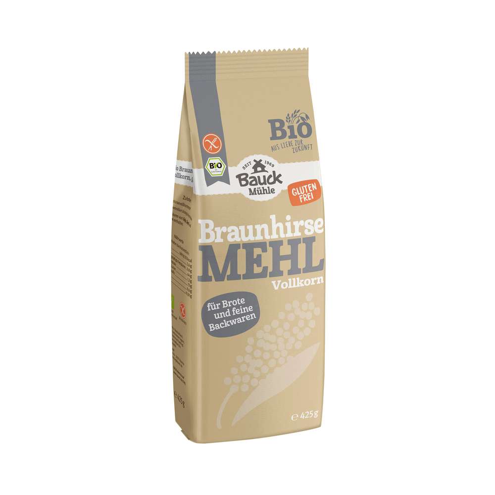 Produktabbildung Bauckhof Bio-Vollkorn-Braunhirsemehl