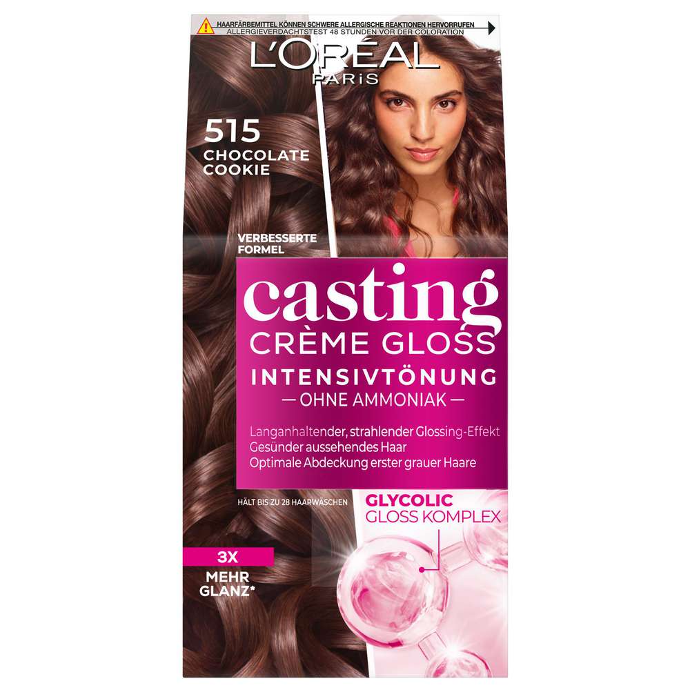 Produktabbildung L'Oreal Paris Haartönung Casting Creme Gloss, 515 Chocolate Cookie