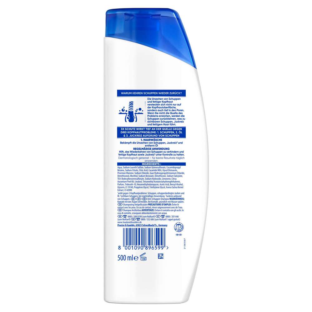 Produktabbildung Head & Shoulders Haarshampoo, Anti-Schuppen for Men
