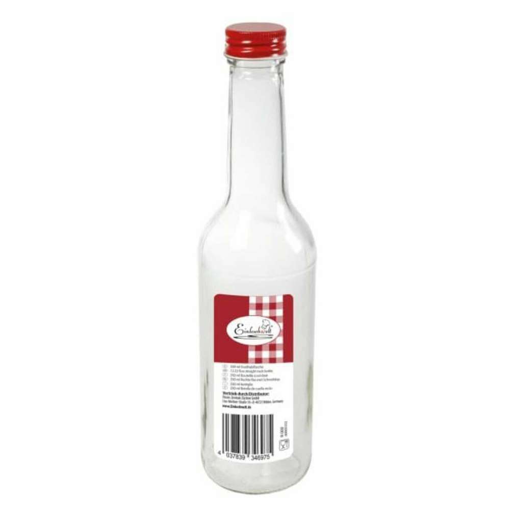 Produktabbildung CreaTable Gradhalsflasche 350 ml, mit Schaubverschluss