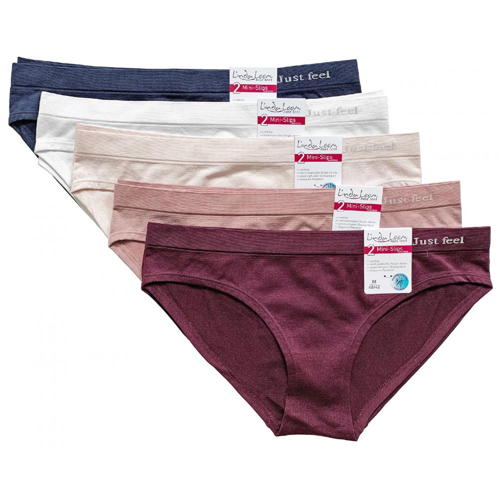 Produktabbildung keine Marke Herren-Slips, -Retropants oder -Boxershorts oder Damen-Slips, je 2er-Pack