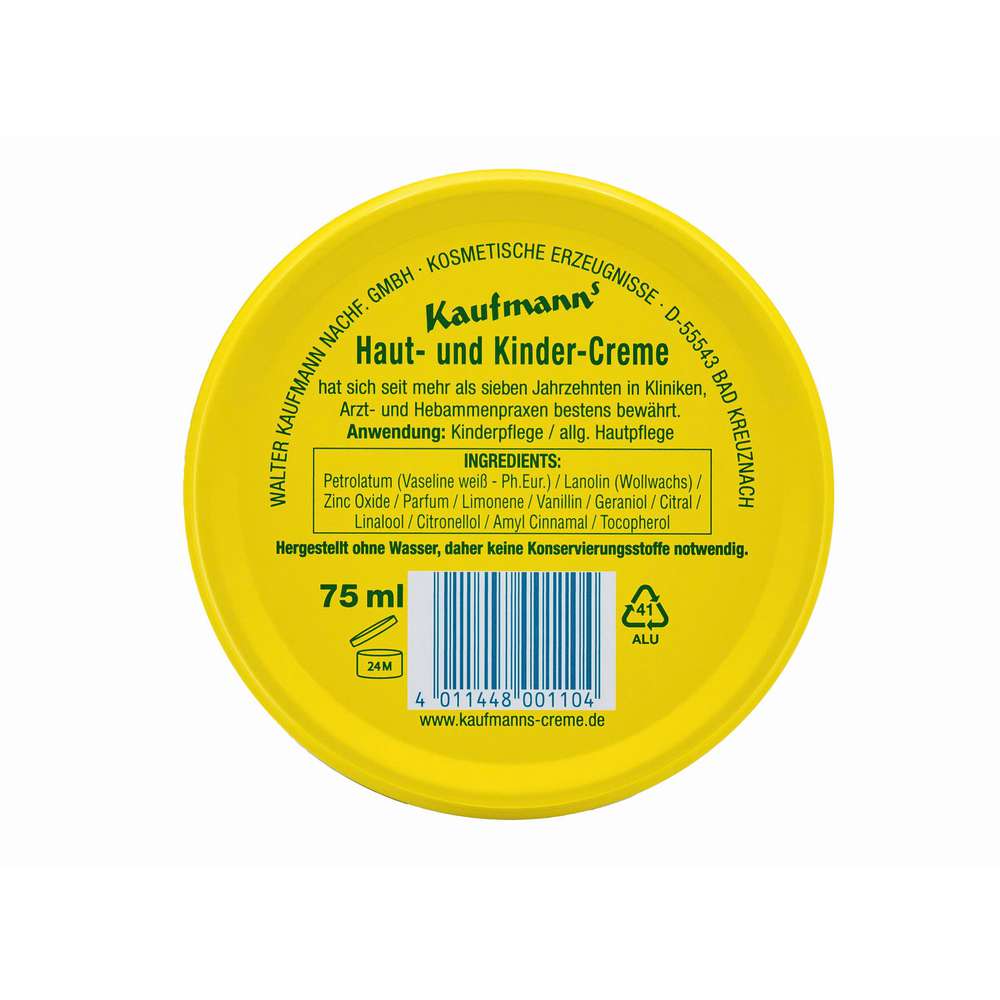 Produktabbildung Kaufmanns Haut & Kinder Creme