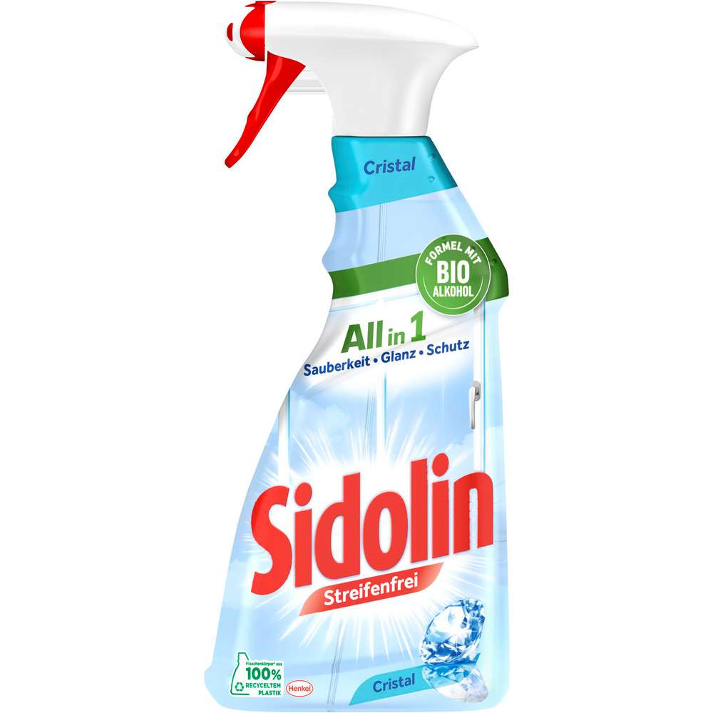 Produktabbildung Sidolin Glasreiniger Streifenfrei, Cristal