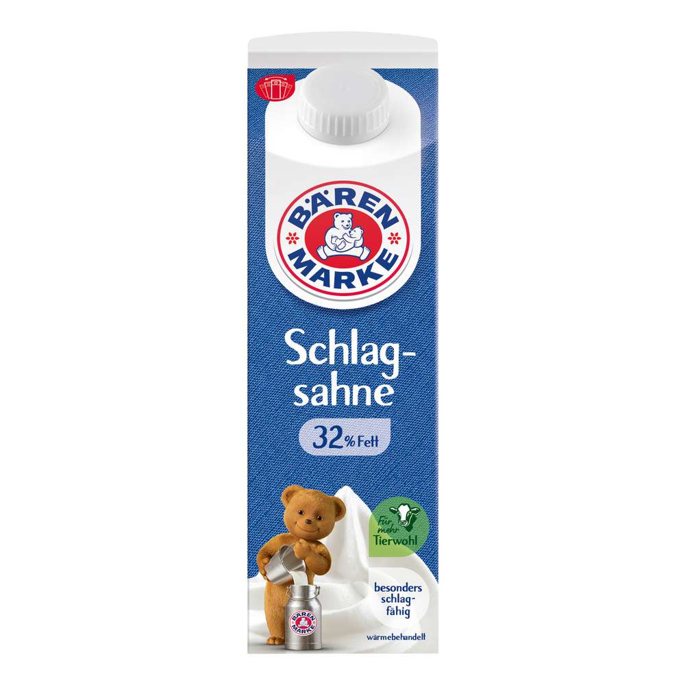 Produktabbildung Bärenmarke Frische Schlagsahne