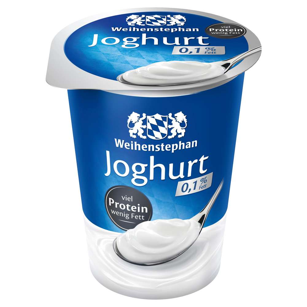Produktabbildung Weihenstephan Naturjoghurt 0,1% Fett