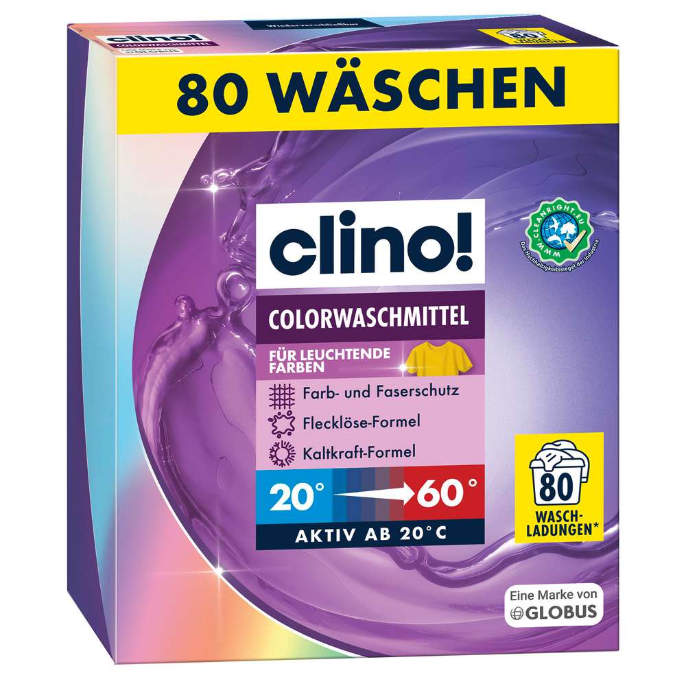 Produktabbildung clino! Color-Waschmittel Pulver
