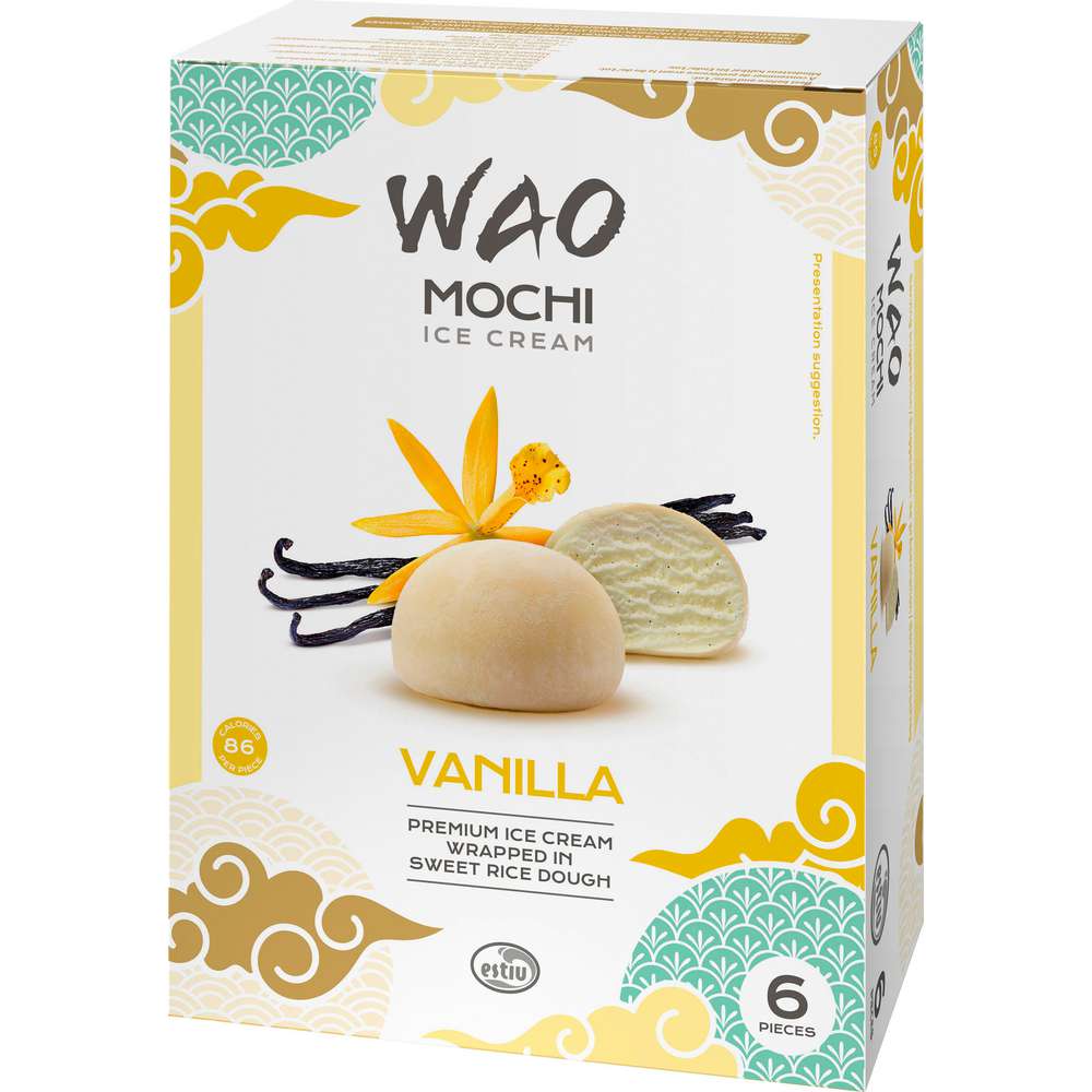 Produktabbildung Wao Mochi Eis, Vanille