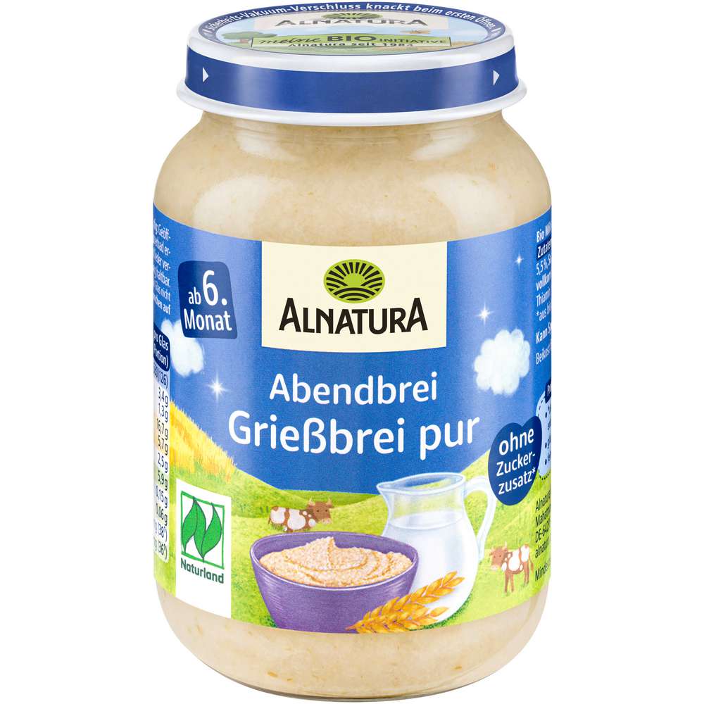 Produktabbildung Alnatura Abendbrei Pur