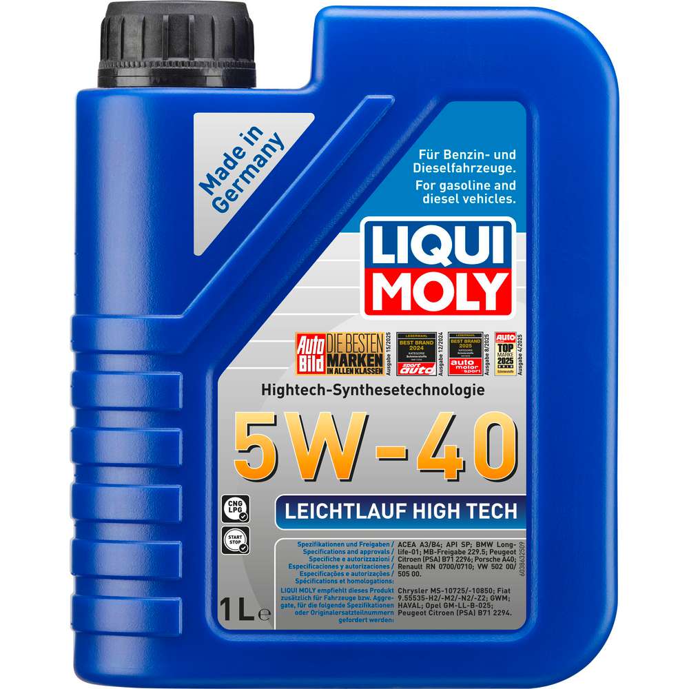 Produktabbildung Liqui Moly Motoröl Leichtlauf High Tech 5W-40