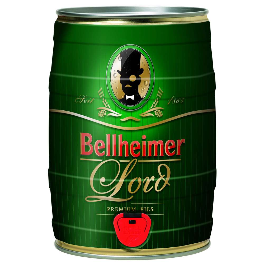 Produktabbildung Lord Premium Pils Bier, Partyfass 4,8%