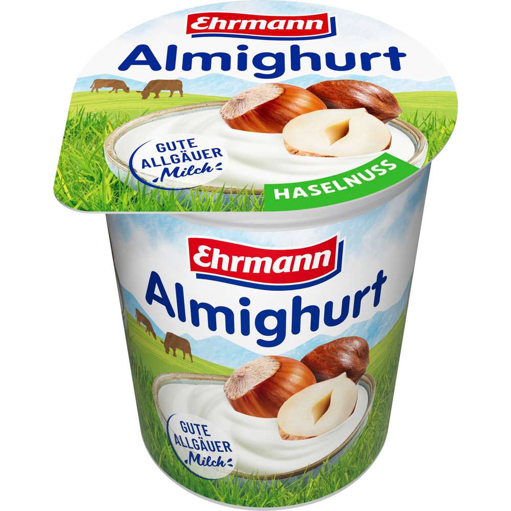 Produktabbildung Ehrmann Joghurt Almighurt , Haselnuss
