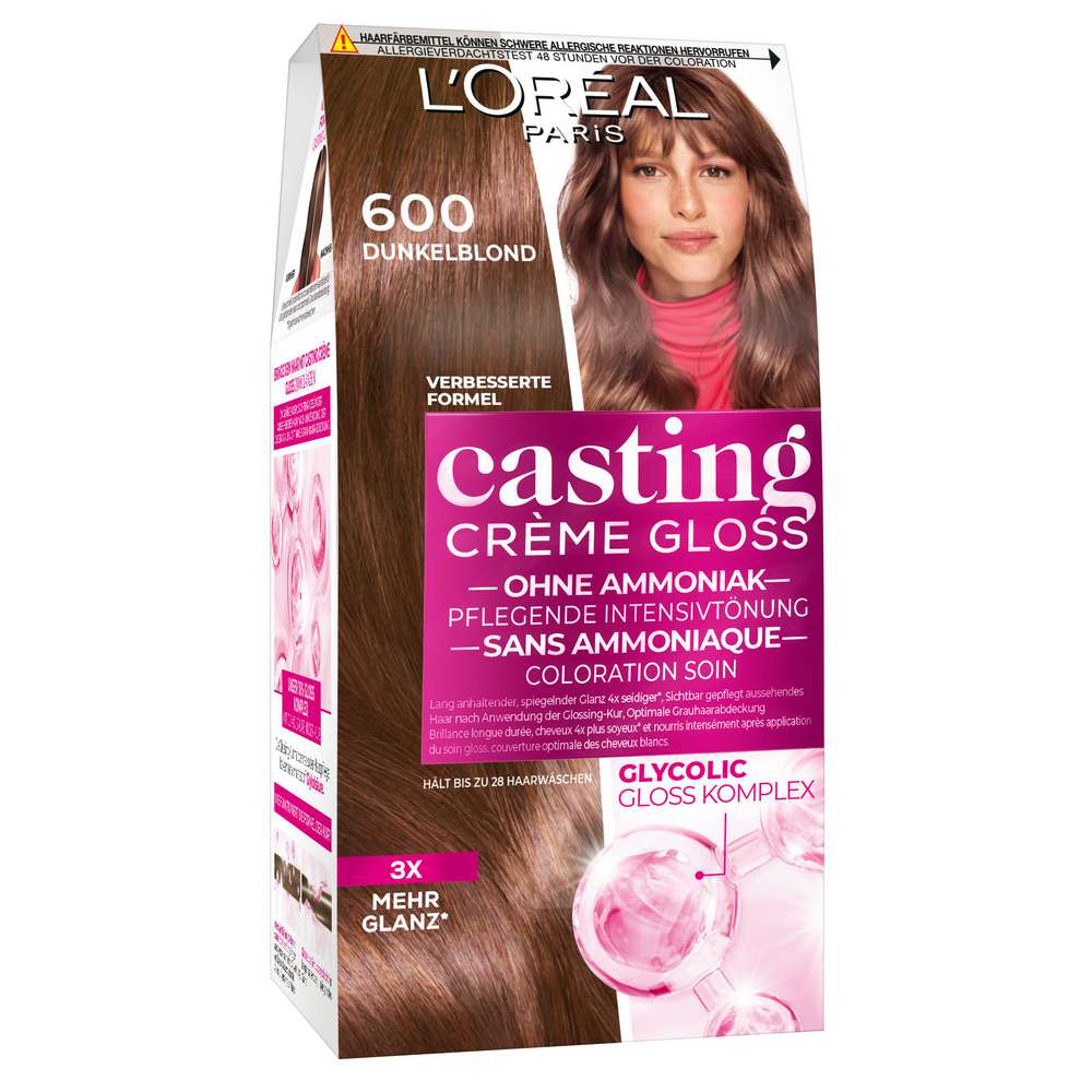 Produktabbildung L´Oreal Haartönung Casting Creme Gloss, 600 Dunkelblond
