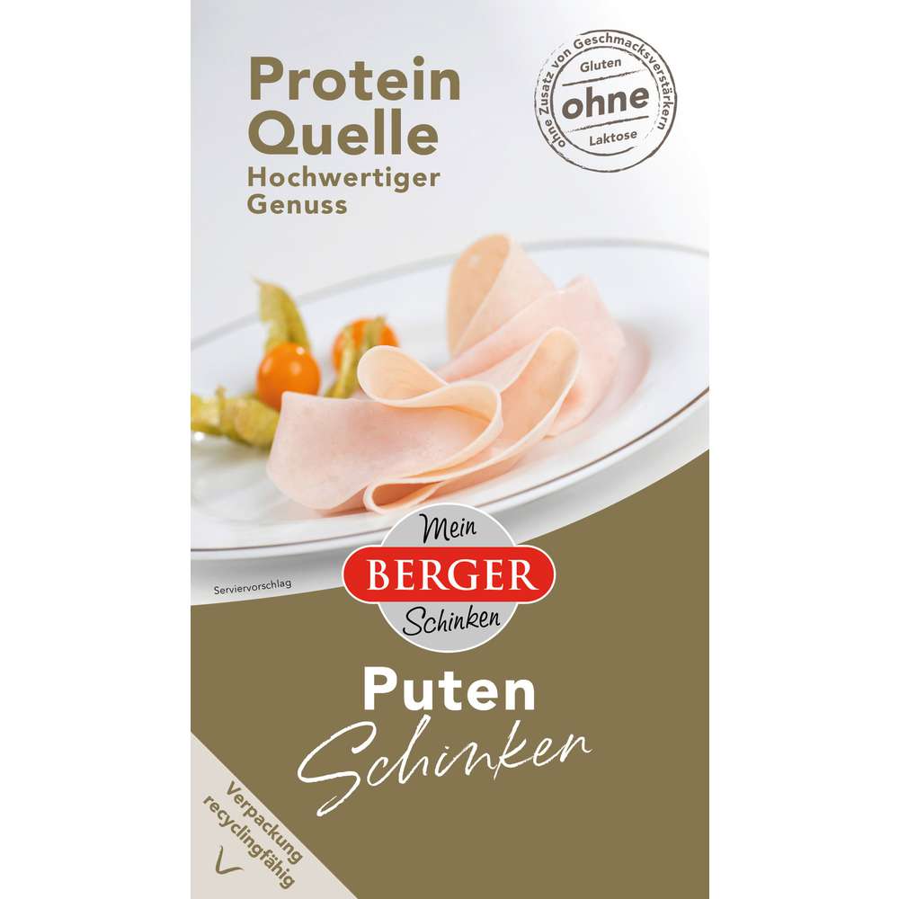 Produktabbildung Berger Puten-Schinken