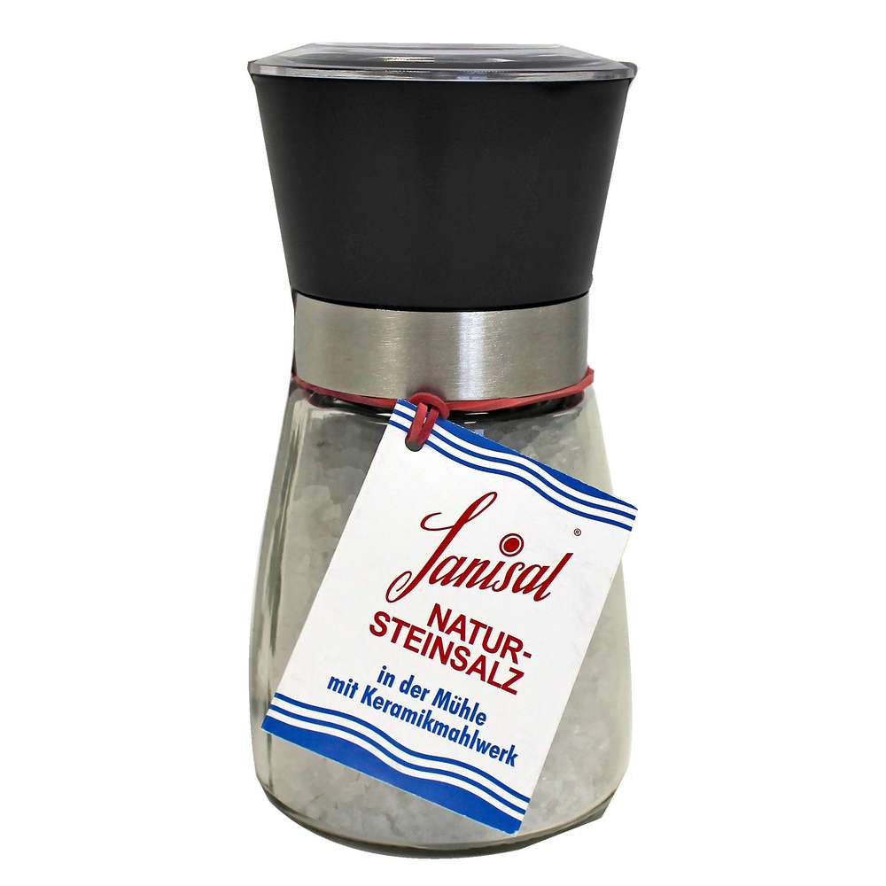 Produktabbildung Sanisal Steinsalz grob mit Mühle