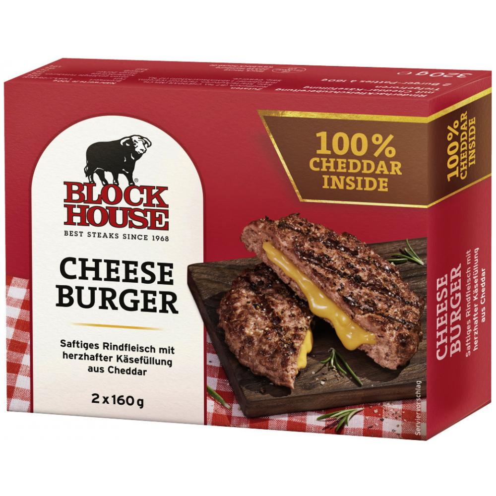 Produktabbildung keine Marke Block House Cheeseburger, 320 g