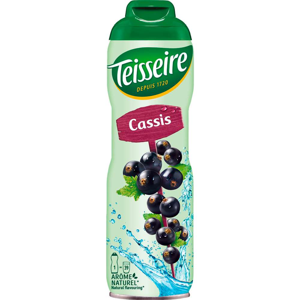 Produktabbildung Teissere Sirup, Cassis