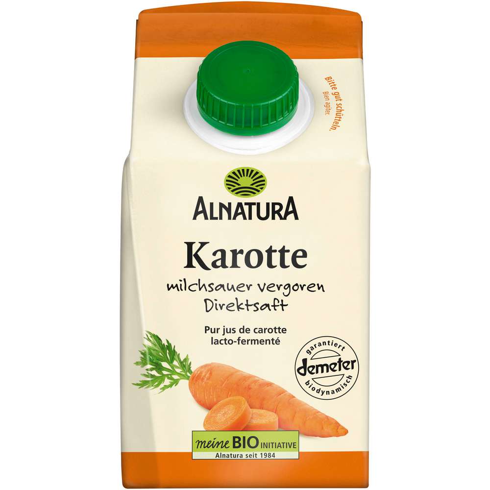 Produktabbildung Alnatura Gemüsesaft, Karottensaft