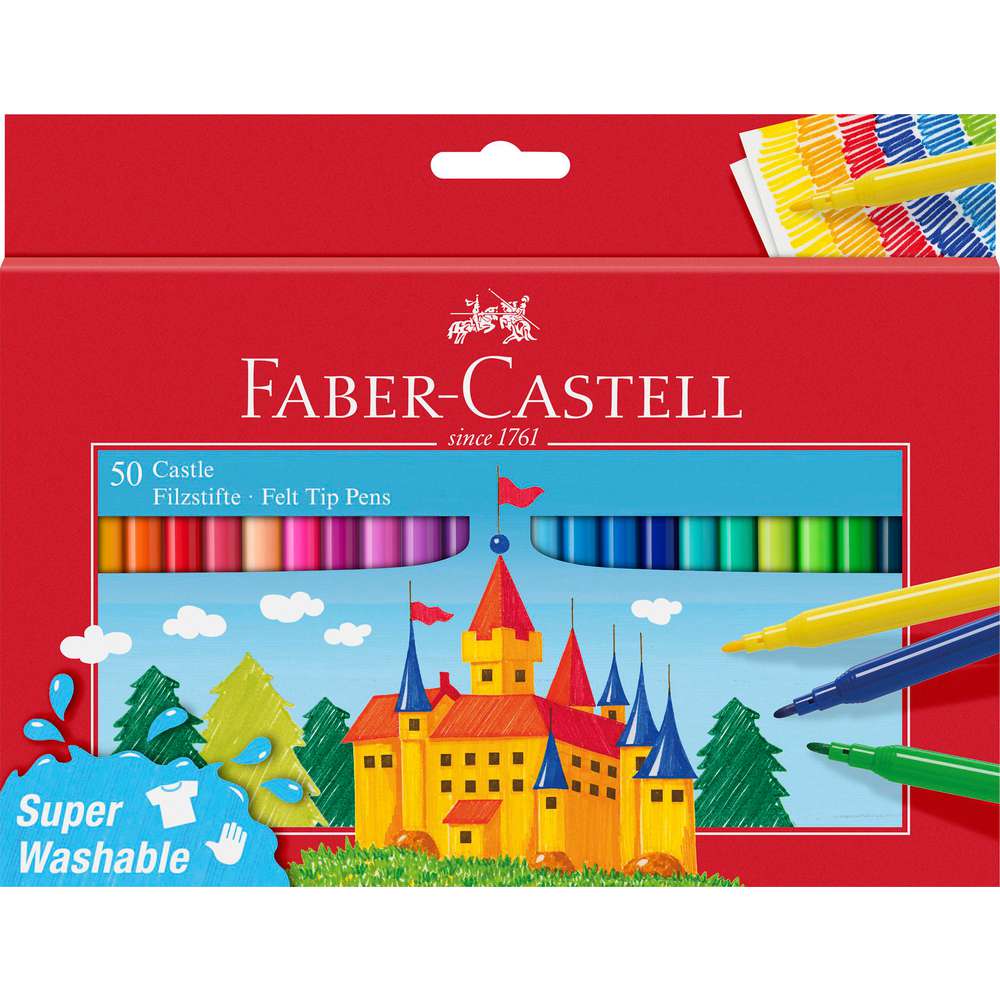 Produktabbildung Faber-Castell Filzstift 50 Stück