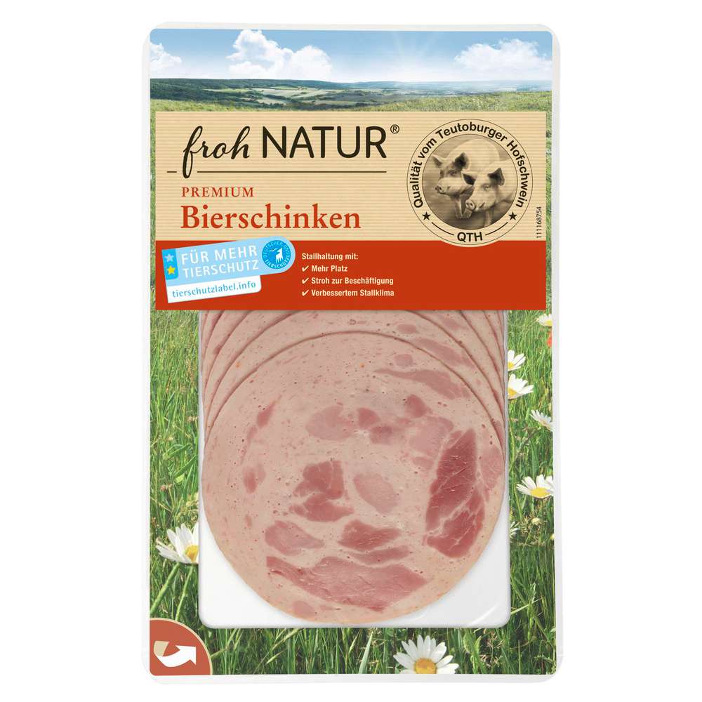 Produktabbildung FrohNATUR Premium Bierschinken