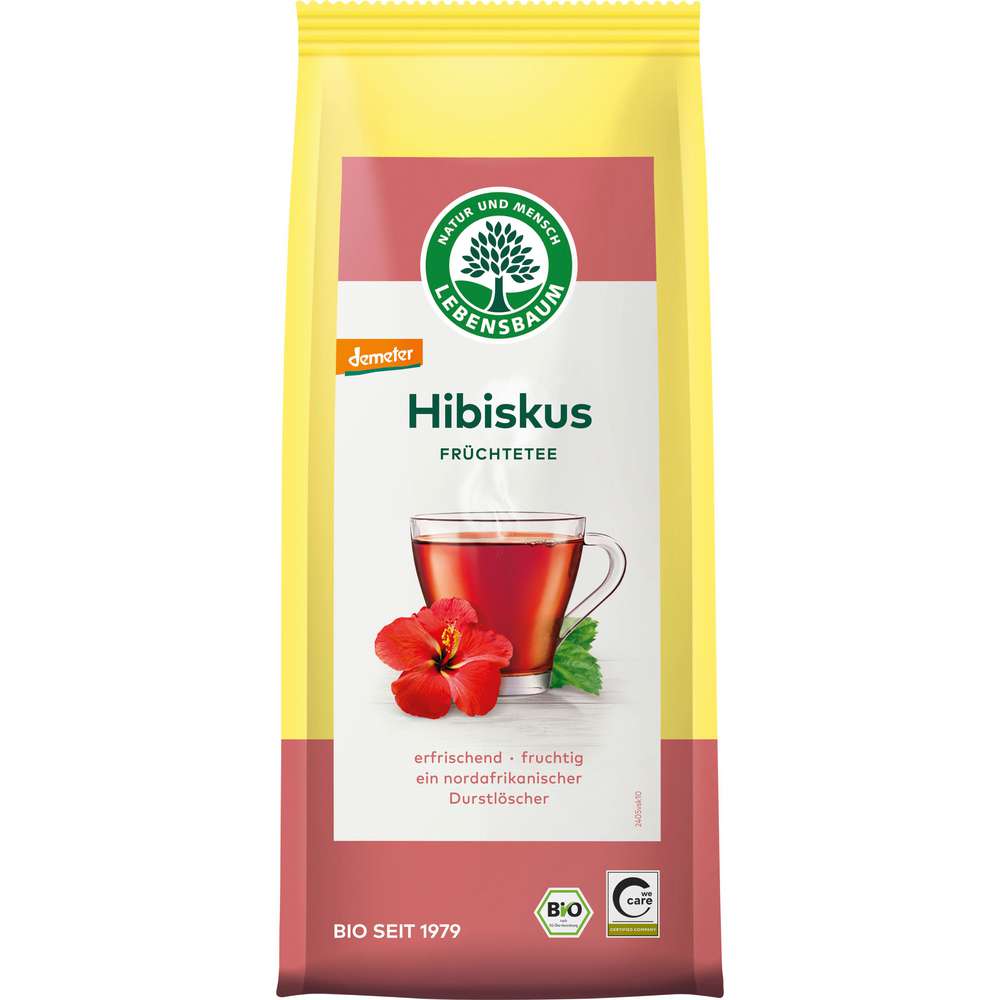 Produktabbildung Lebensbaum Bio Früchtetee lose, Hibiskus