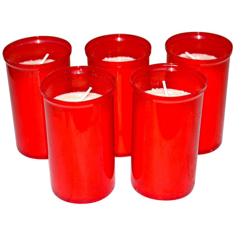 Produktabbildung Hofer Kerzen Brenner T3 rot