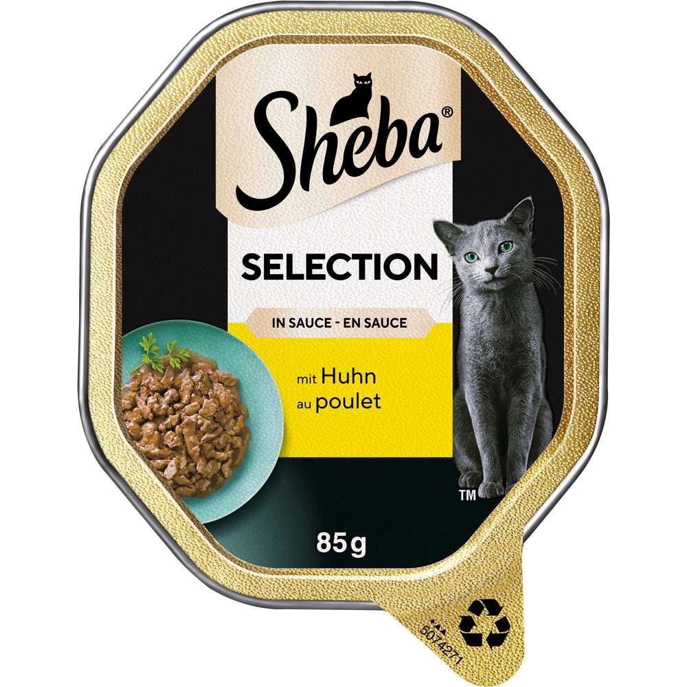 Produktabbildung Sheba Katzen-Nassfutter Selection in Sauce, Häppchen mit Huhn