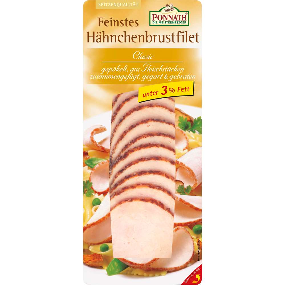 Produktabbildung Ponnath Hähnchenbrustfilet, Natur