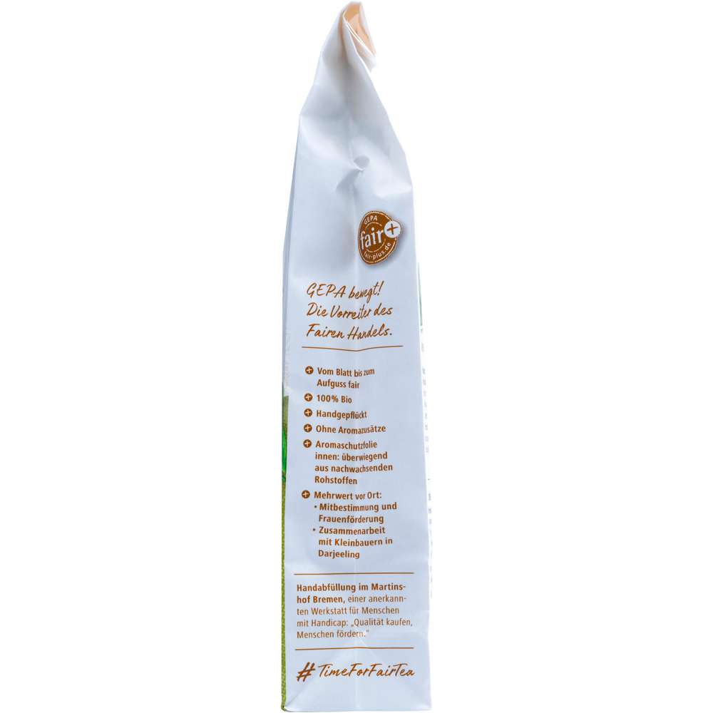 Produktabbildung Gepa Bio Grüntee Darjeeling